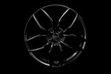 RacingLine 19" x 8.5" R360 Wheel - ET44 - Gloss Black - Single Wheel RacingLine