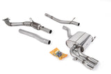 Milltek Sport Turbo-Back Exhaust — 2004-2012 Audi A3 Sportback 2.0T Hampton Tuning
