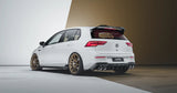 VW Golf R Mk8 EVO-1 Gloss Black Rear Diffuser Zaero Design USA