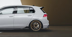 VW Golf R Mk8 EVO-1 Gloss Black Rear Diffuser Zaero Design USA