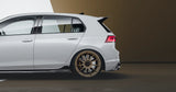 VW Golf R Mk8 EVO-1 Gloss Black Rear Diffuser Zaero Design USA