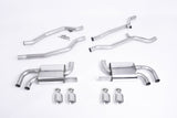 Milltek Sport Cat-Back Exhaust — 2010-2014 Porsche Cayenne Hampton Tuning