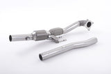 Milltek Sport Downpipe with Hi-Flow Cat — 2009-2013 VW Golf Mk6 2.0 TFSI Hampton Tuning