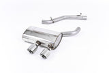 Milltek Sport Cat-Back Exhaust — 2005-2009 VW Golf MK5 3.2 V Hampton Tuning