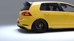 VW Golf GTI & Golf R Mk7 & Mk7.5 EVO-1 Gloss Black Side Skirts Zaero Design USA