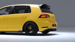 VW Golf GTI & Golf R Mk7 & Mk7.5 EVO-1 Gloss Black Side Skirts Zaero Design USA