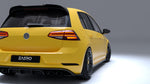 VW Golf GTI & Golf R Mk7 & Mk7.5 EVO-1 Gloss Black Side Skirts Zaero Design USA